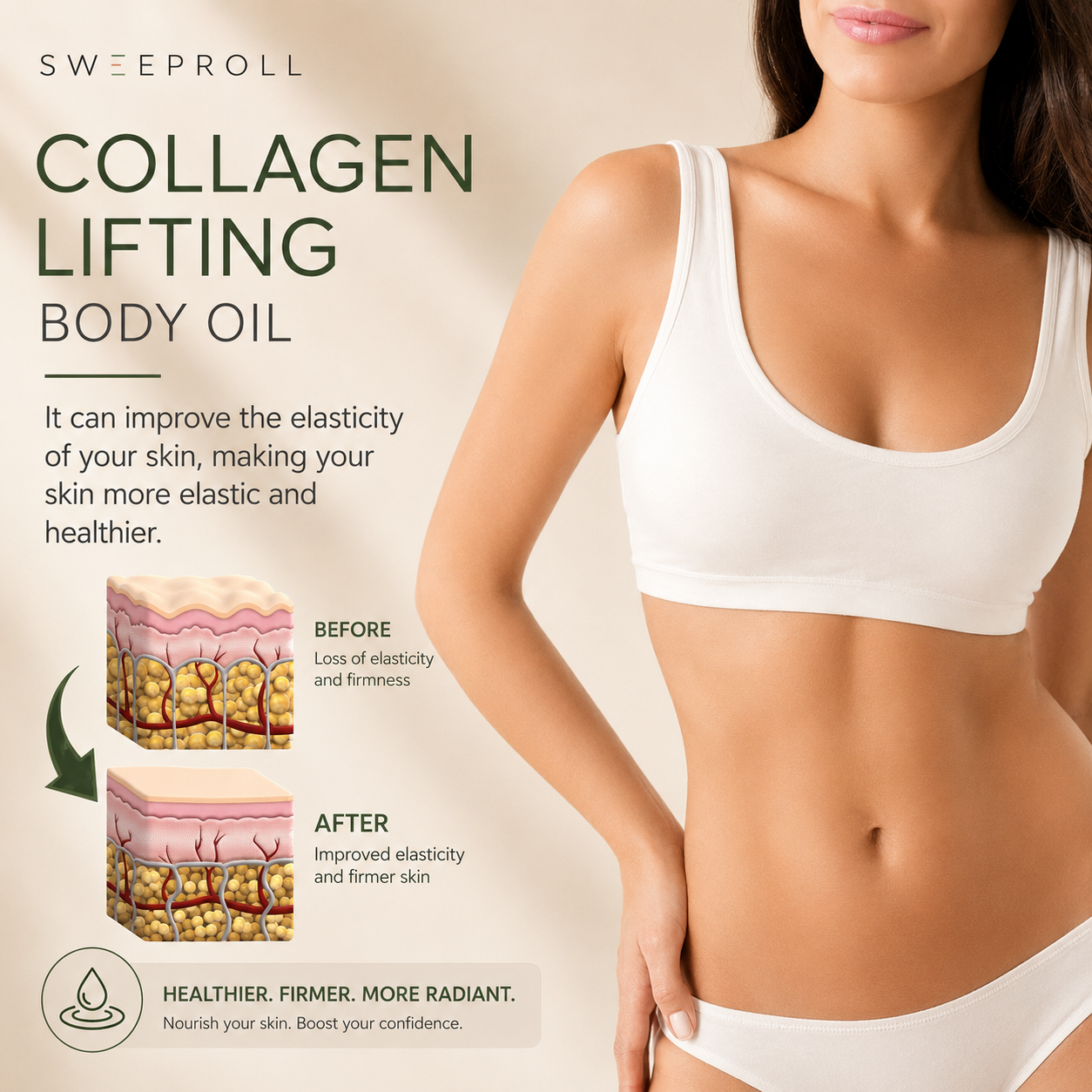 SweepRoll Collagen Lift Oil